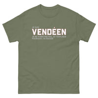 Thumbnail for T-shirt Vendée vert militaire - Je suis Vendéen je t'explique pourquoi