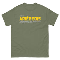 Thumbnail for T-shirt Ariégeois bleu marine face - Je t'explique pourquoi j'ai raison