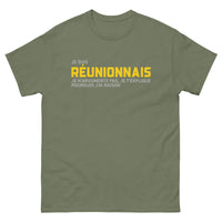 Thumbnail for T-shirt classique Réunionnais - Je t'explique pourquoi j'ai raison