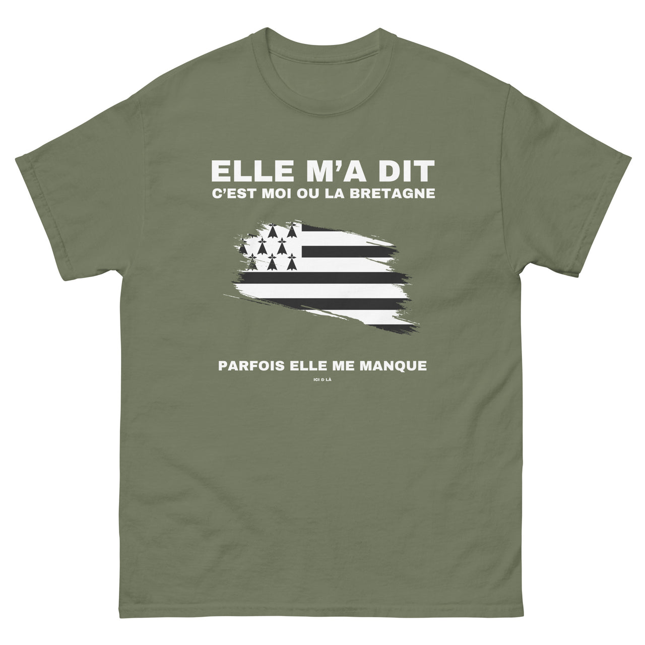 T-shirt Bretagne bleu marine dos - Moi ou la Bretagne