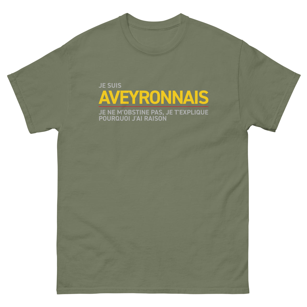 Witziges Aveyron-T-Shirt als Geschenkidee – ich erkläre Ihnen, warum ich Recht habe.