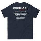 T-shirt Hymne du Portugal imprimé Dos - A Portuguesa