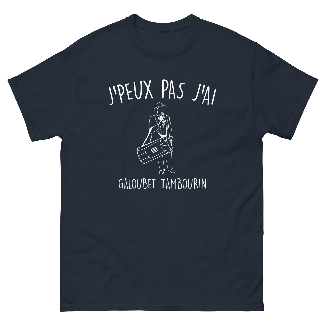 T-shirt Provence rouge cardinal - J'peux pas, j'ai galoubet tambourin