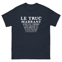 Thumbnail for T-shirt humour anthracite - Le truc marrant avec ce T-shirt