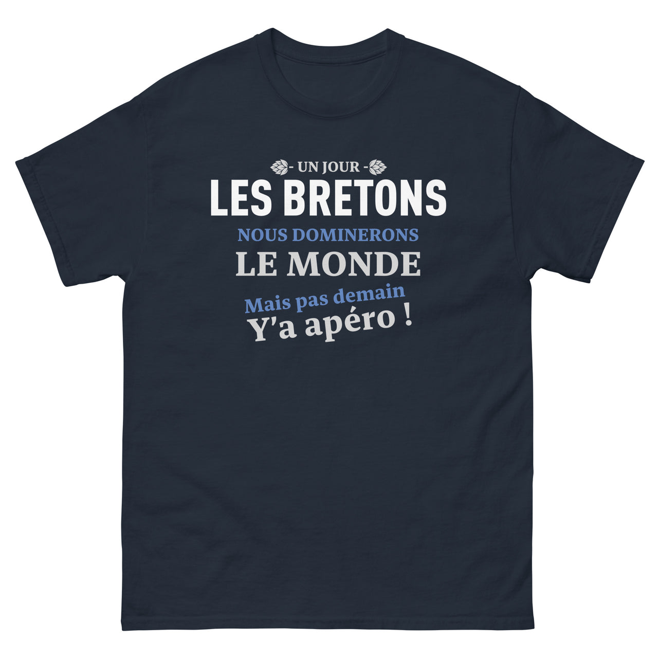 T-shirt Bretagne bordeaux dos - Humour apéro et fierté locale