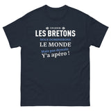 T-shirt cadeau humour apéro et Les Bretons