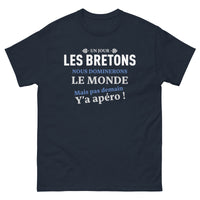Thumbnail for T-shirt Bretagne bordeaux dos - Humour apéro et fierté locale