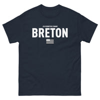 Thumbnail for T-shirt Bretagne vert militaire - Je m'identifie comme Breton