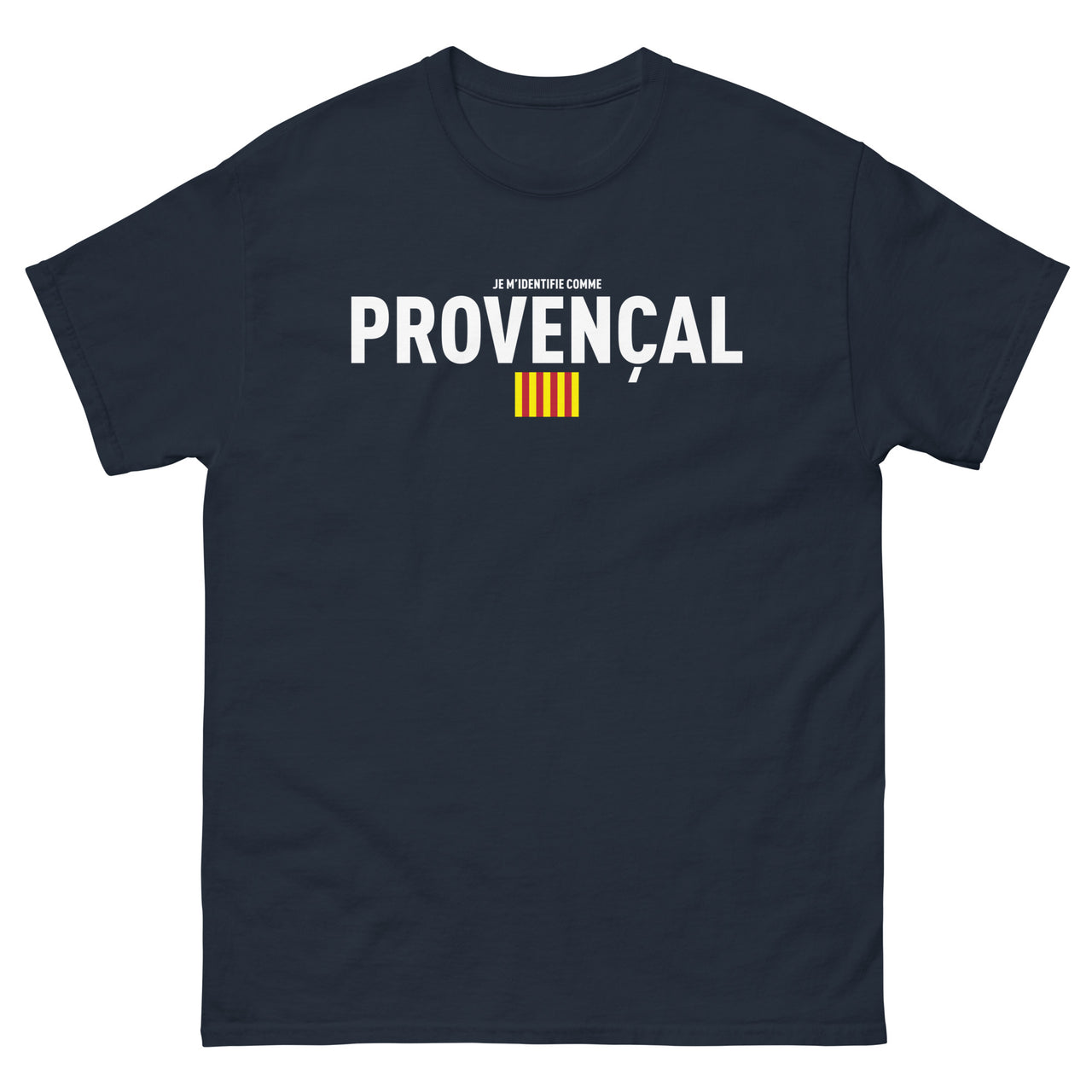 T-shirt Provence vert militaire - Je m'identifie comme Provençal