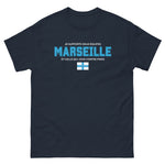 T-shirt Supporter de Marseille humour : je supporte deux équipes