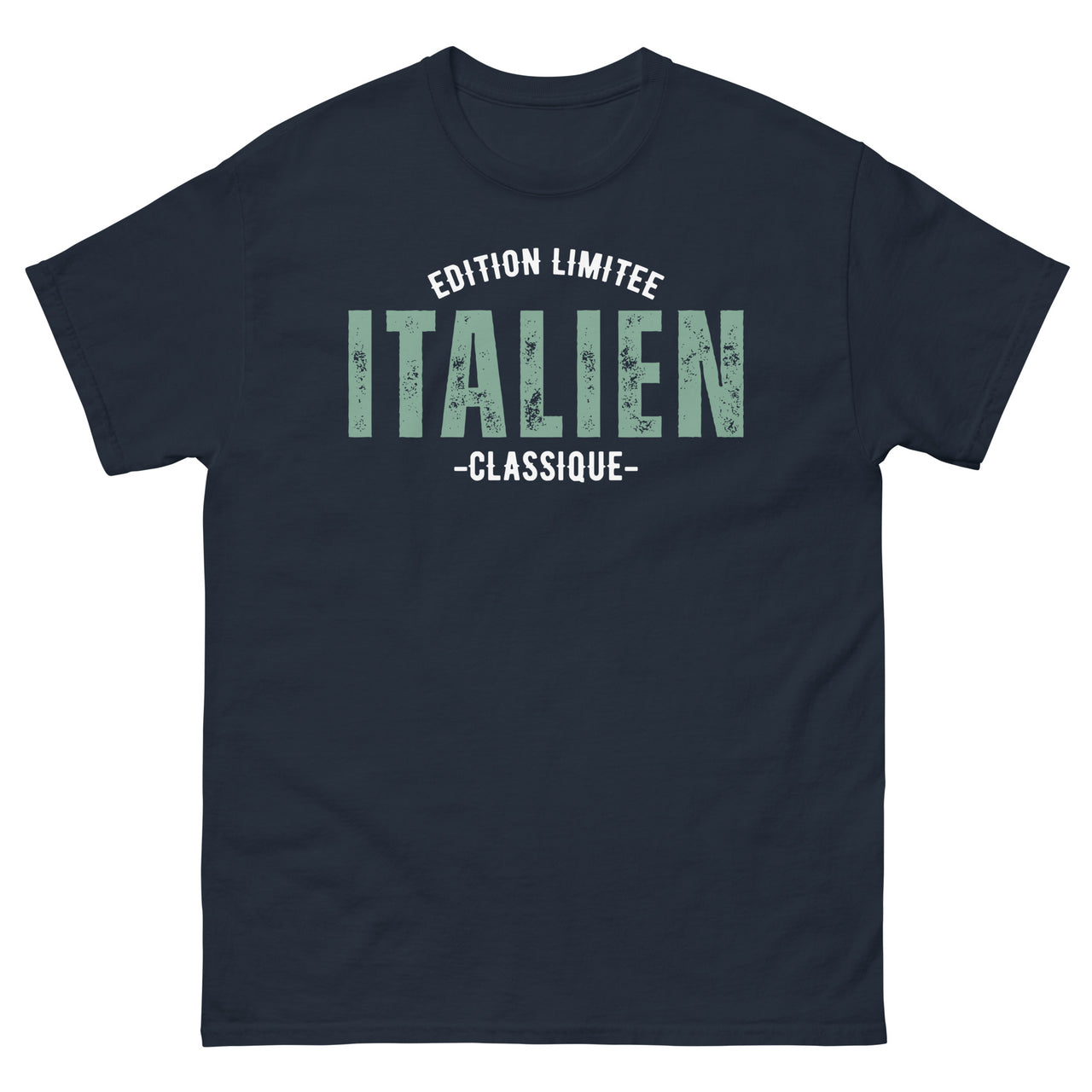 T-shirt Italie anthracite - Édition limitée avec humour