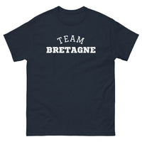 Thumbnail for T-shirt Bretagne bordeaux face - Fierté et humour local