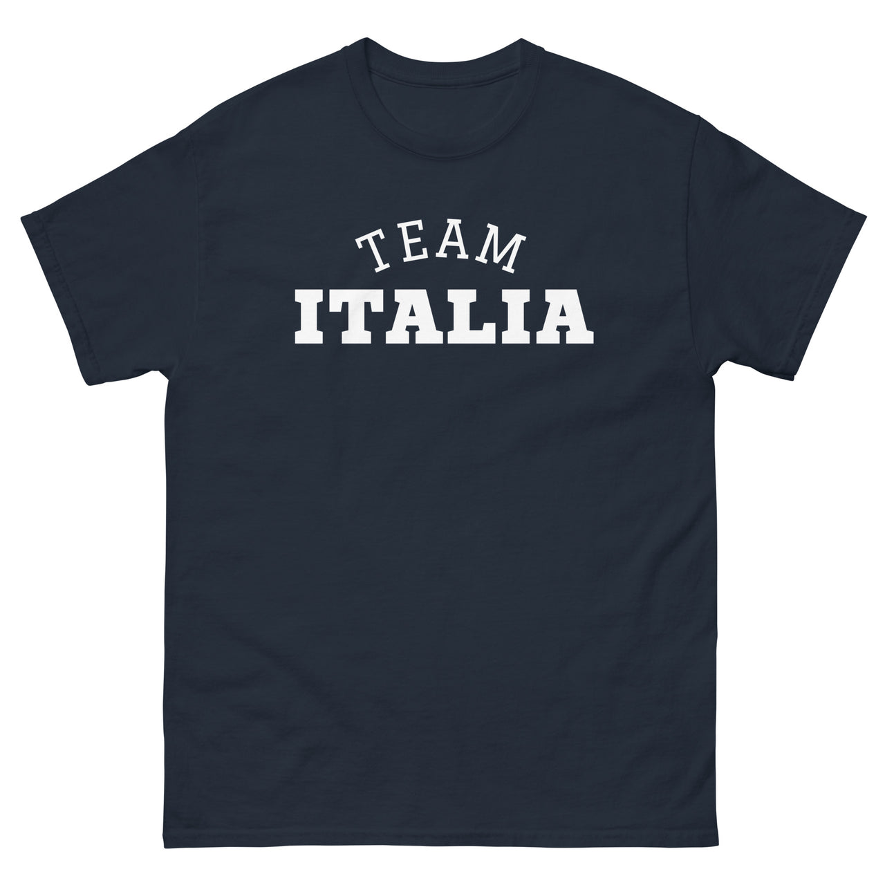 T-shirt Italie chocolat noir - Fierté et humour à la mode