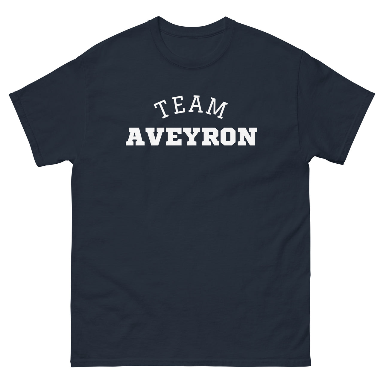 T-shirt Aveyron anthracite - Fierté locale humoristique