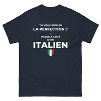 Thumbnail for T-shirt Italie gris foncé chiné - Frôler la perfection