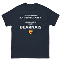 Thumbnail for T-shirt Béarn gris foncé chiné - Frôler la perfection
