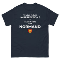 Thumbnail for T-shirt Normand gris foncé chiné - Frôler la perfection
