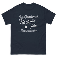 Thumbnail for T-shirt Ariège noir dos - Un Couserannais prend de la valeur