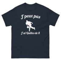 Thumbnail for T-shirt Aveyron noir dos - J'peux pas j'ai Quilles de 8