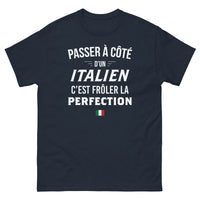 Thumbnail for T-shirt Italie bleu marine dos - Frôler la perfection