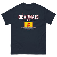 Thumbnail for T-shirt Béarnais bleu marine dos - Fierté des champions de France