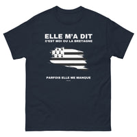 Thumbnail for T-shirt Bretagne noir dos - Moi ou la Bretagne