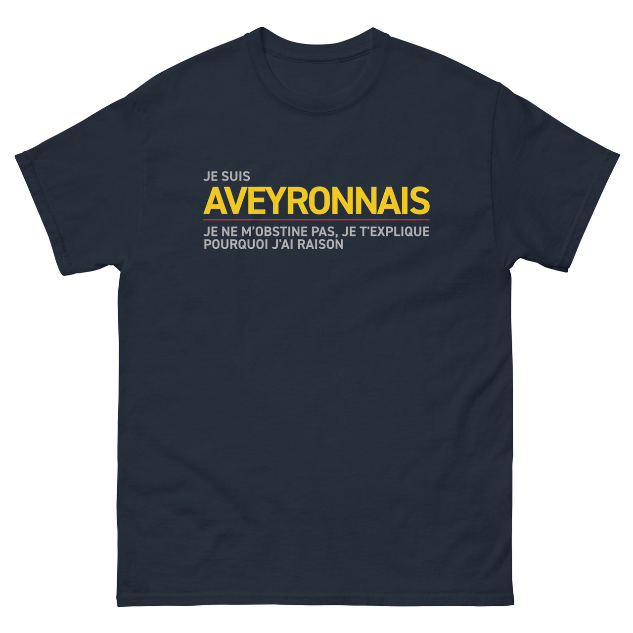 Witziges Aveyron-T-Shirt als Geschenkidee – ich erkläre Ihnen, warum ich Recht habe.