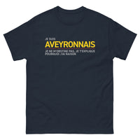 Thumbnail for Witziges Aveyron-T-Shirt als Geschenkidee – ich erkläre Ihnen, warum ich Recht habe.