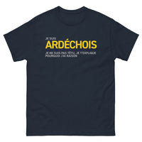 Thumbnail for T-shirt Ardéchois vert militaire - je t'explique