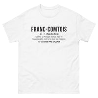 Thumbnail for T-shirt Franche-Comté vert militaire - définition humoristique