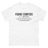 T-shirt Franche-Comté vert militaire - définition humoristique