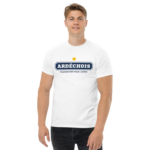 T-shirt Ardéchois Pastis - Personnalisable - Cadeau