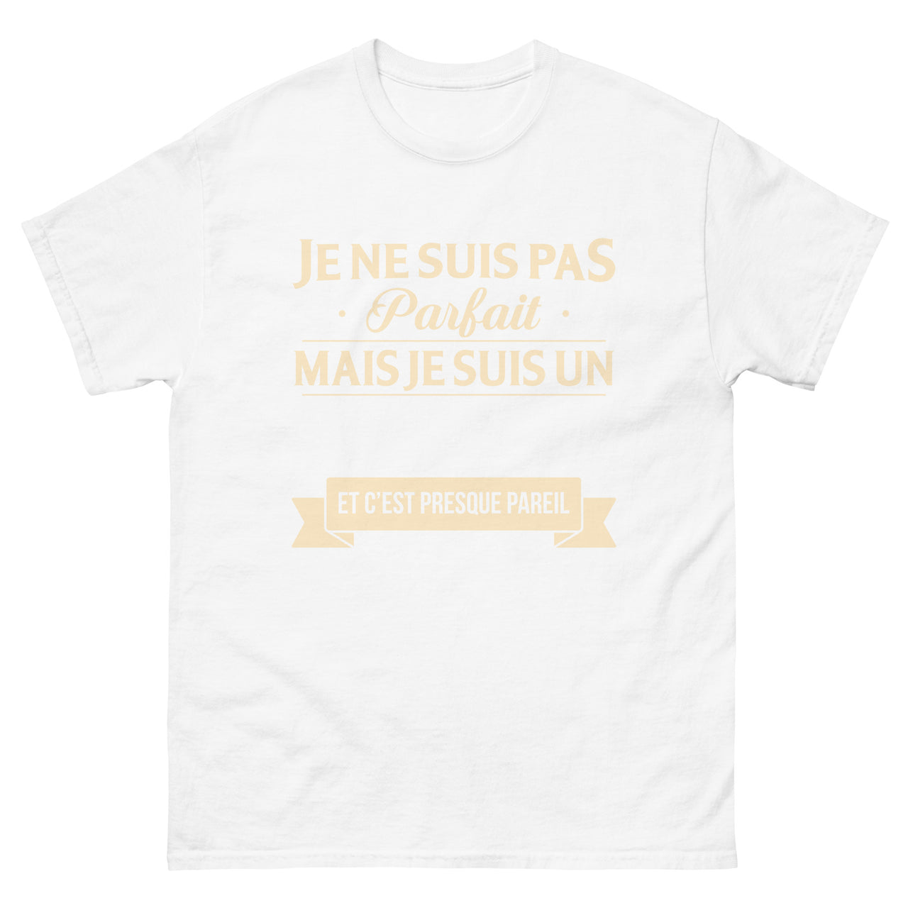 Lustiges Geschenk-T-Shirt mit dem Nachnamen Martin: „Ich bin nicht perfekt“.