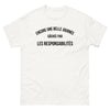 T-shirt humour gris chiné - Encore une belle journée gâchée