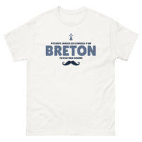 Thumbnail for T-shirt Bretagne gris sport - Humour et conseils