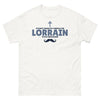 T-shirt Lorrain gris sport - Ne jamais écouter un Lorrain