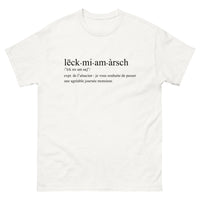 Thumbnail for T-shirt Humour Alsace Leck mi am arsch expression