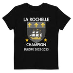 T-shirt en coton bio enfant - La Rochelle champion d'Europe Hommage