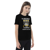 Thumbnail for T-shirt La Rochelle enfant - Champion d'Europe hommage dos