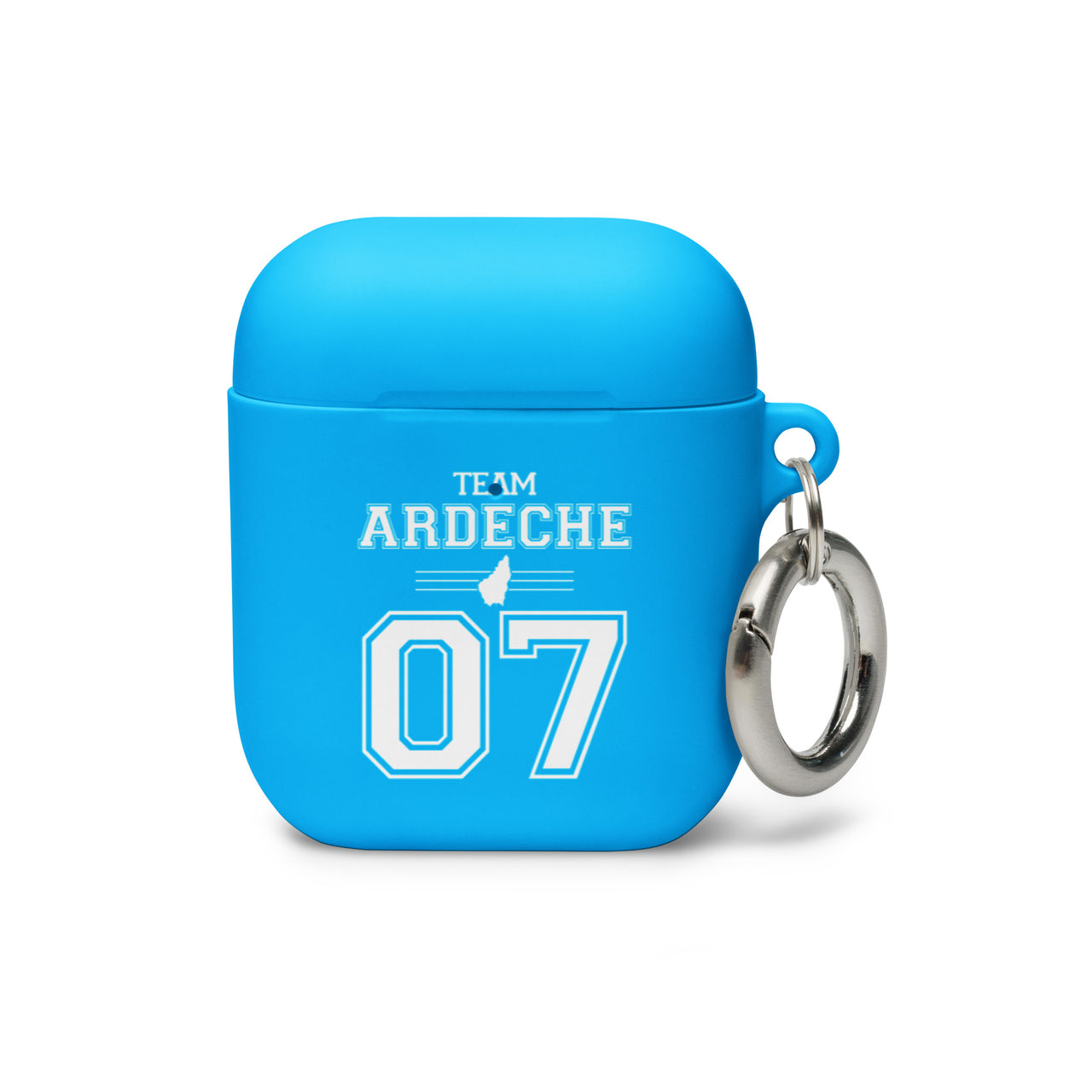 Boîtier AirPods Ardèche 07 rouge - Protection élégante