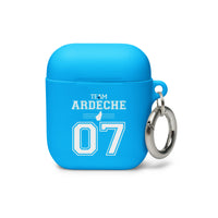 Thumbnail for Boîtier AirPods Ardèche 07 rouge - Protection élégante