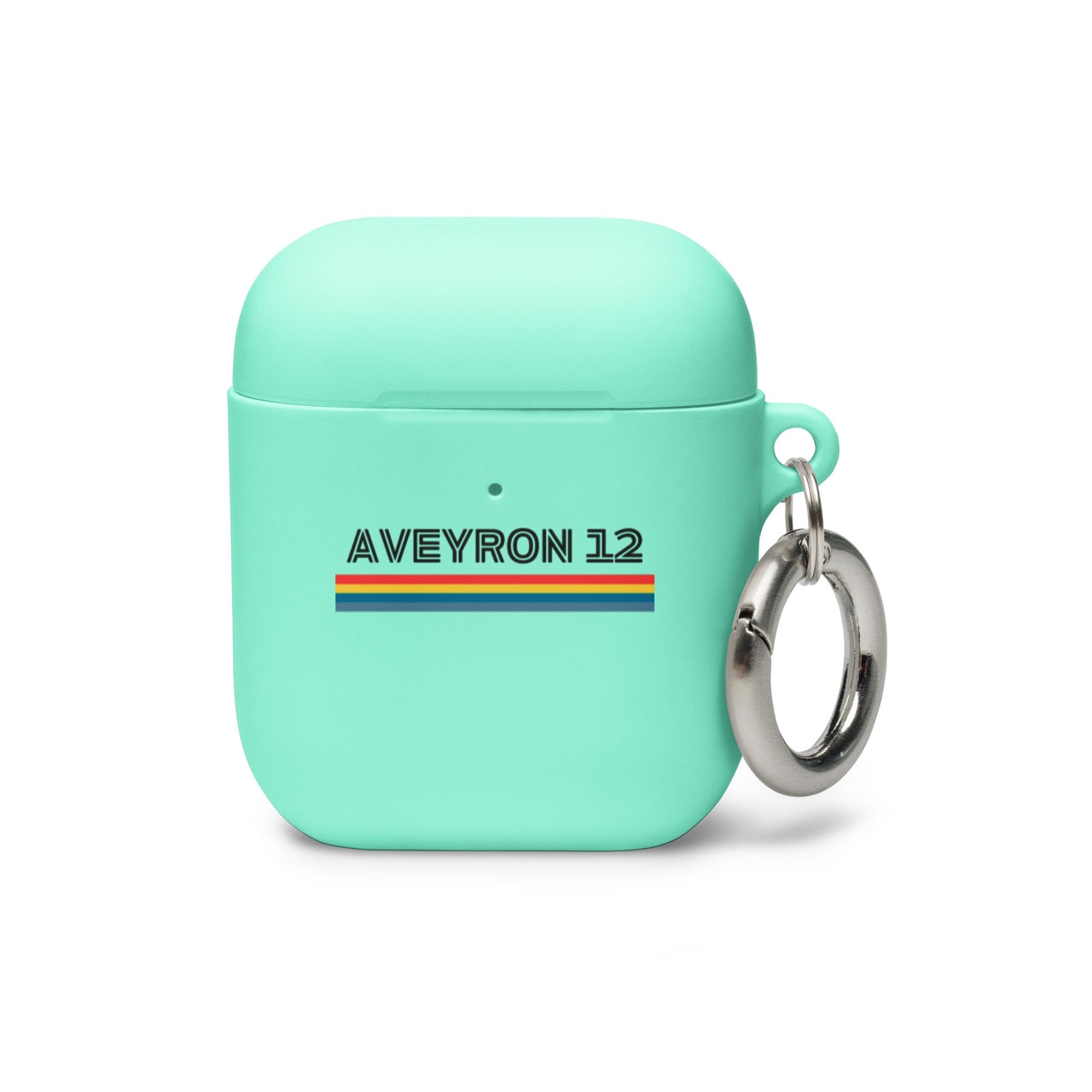 Coque Compatible pour AirPods AirPods® Étui Housse Protection avec Mousqueton Motif Aveyron