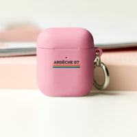 Thumbnail for Coque Compatible pour AirPods® Étui Housse Protection avec Mousqueton Motif Ardèche