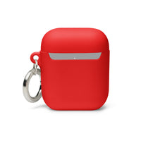 Thumbnail for Boîtier AirPods Ardèche 07 bleu marine face - Protection élégante