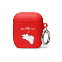 Thumbnail for Boîtier AirPods Bretagne noir dos - Protection élégante