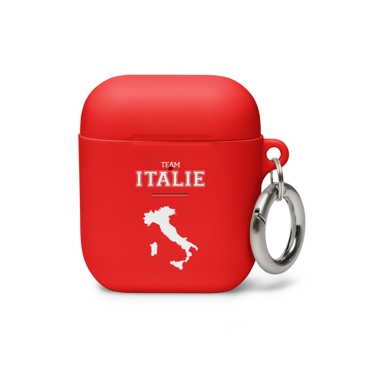 Boîtier AirPods Italie bleu marine dos - Protection chic et pratique