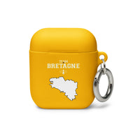 Thumbnail for Boîtier AirPods Bretagne bleu marine dos - Protection élégante