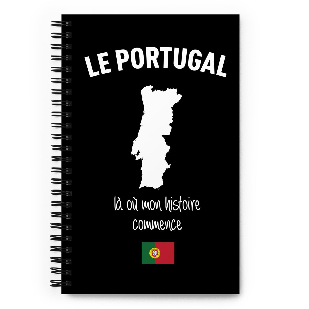 Carnet à spirale Portugal - Mon histoire commence
