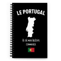 Thumbnail for Carnet à spirale Portugal - Mon histoire commence