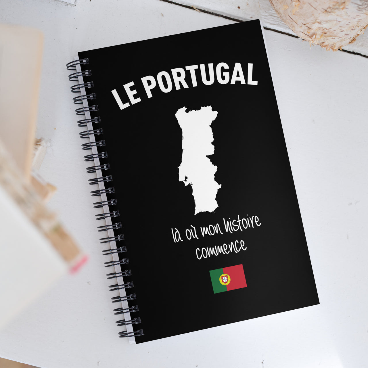 Carnet à spirale Portugal - Mon histoire commence